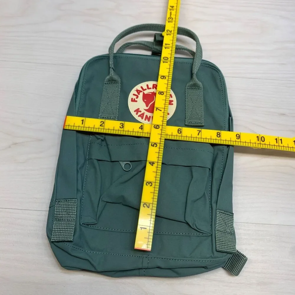 Fjallraven Kanken Mini Backpack Green‎ 10x8